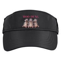 Moo Deng Funny Hippo Pygmy Hippopotamu Adult Drive Performance Visor