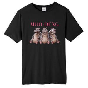 Moo Deng Funny Hippo Pygmy Hippopotamu Tall Fusion ChromaSoft Performance T-Shirt