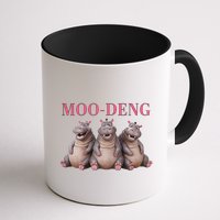 Moo Deng Funny Hippo Pygmy Hippopotamu Mug