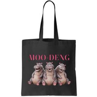 Moo Deng Funny Hippo Pygmy Hippopotamu Bag