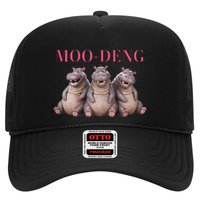 Moo Deng Funny Hippo Pygmy Hippopotamu Trucker Hat