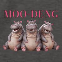 Moo Deng Funny Hippo Pygmy Hippopotamu Vector Backpack