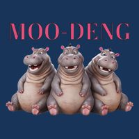 Moo Deng Funny Hippo Pygmy Hippopotamu Infant Baby Jersey Bodysuit