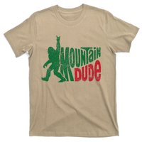 Mountain Dude Funny Bigfoot Sasquatch Rock On Hiking T-Shirt