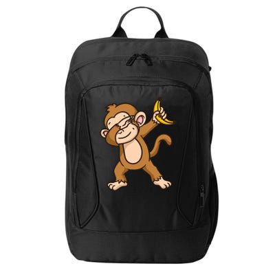 Monkey Dabbing Funny City Backpack