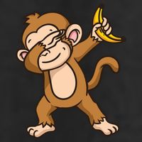 Monkey Dabbing Funny Hat