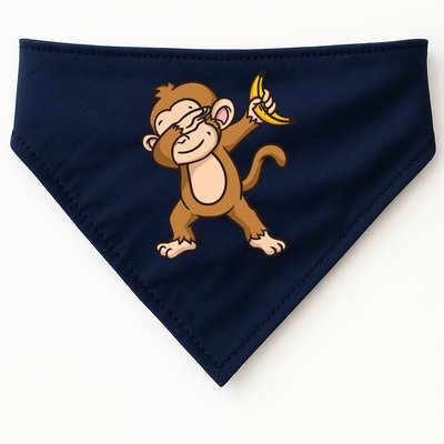 Monkey Dabbing Funny USA-Made Doggie Bandana
