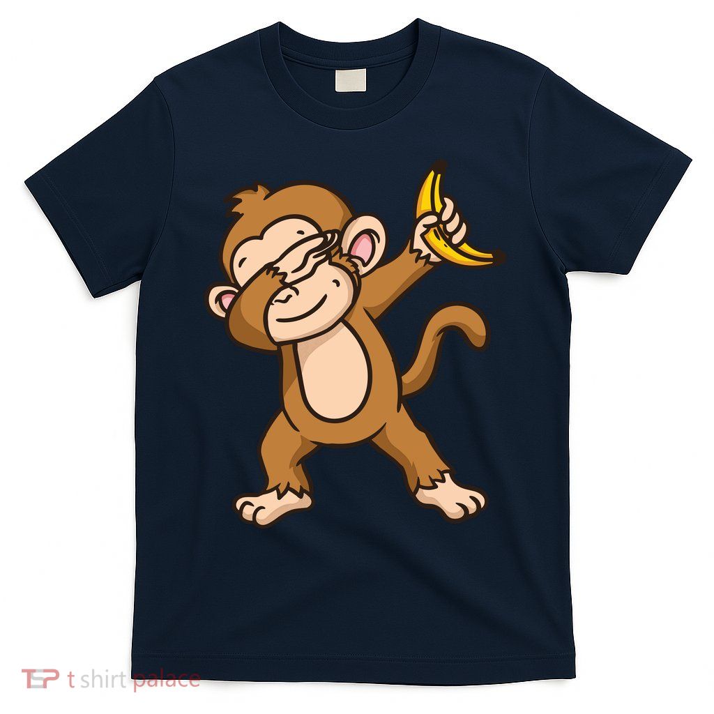 Monkey Dabbing Funny T-Shirt