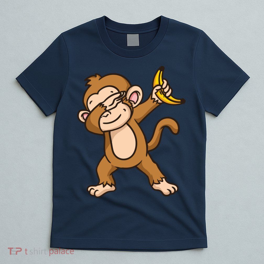 Monkey Dabbing Funny T-Shirt