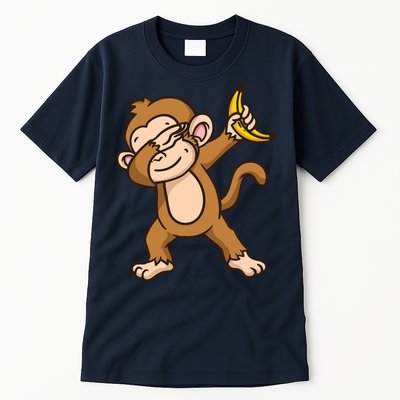 Monkey Dabbing Funny Tall T-Shirt