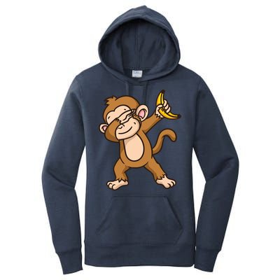 Monkey Dabbing Funny Women's Pullover Hoodie