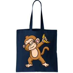 Monkey Dabbing Funny Tote Bag