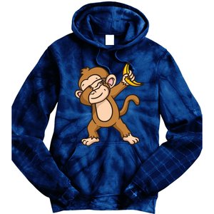 Monkey Dabbing Funny Tie Dye Hoodie