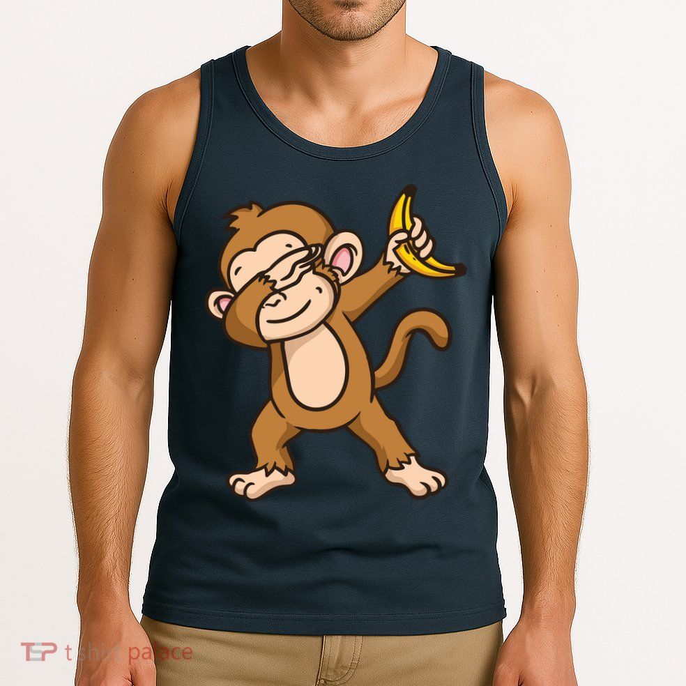 Monkey Dabbing Funny Tank Top