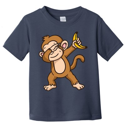 Monkey Dabbing Funny Toddler T-Shirt