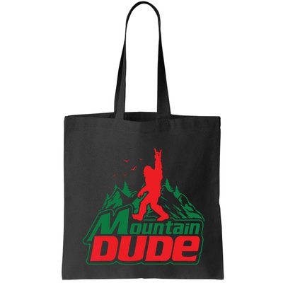 Mountain Dude Funny Bigfoot Sasquatch Hiking Bag