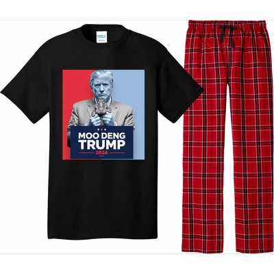 Moo Deng For Trump 2024 Pajama Set