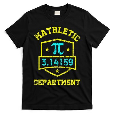 Mathletic Department Funy Math Teacher Student Pi Day Joke T-Shirt