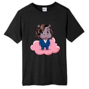 Moo Deng For Harris Kamala Harris Supporter Cute Funny Hippo Tall Fusion ChromaSoft Performance T-Shirt