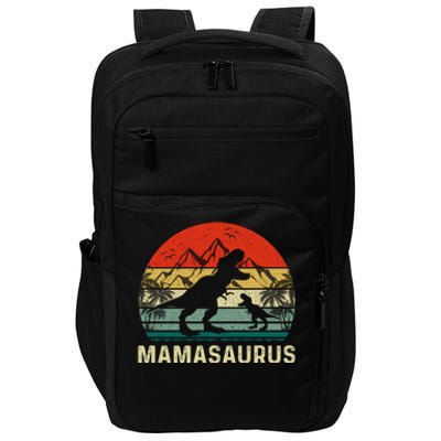 Mamasaurus Dinosaur Funny Mama Saurus Rex Family Matching Meaningful Gift Impact Tech Backpack