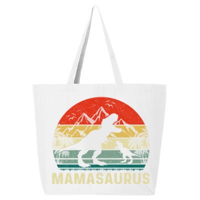 Mamasaurus Dinosaur Funny Mama Saurus Rex Family Matching Meaningful Gift 25L Jumbo Tote