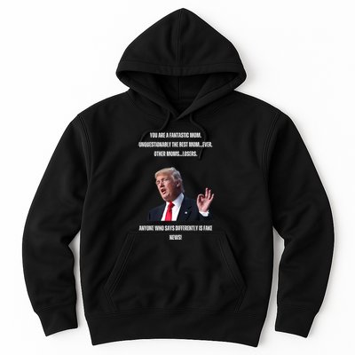 MotherS Day Fantastic Mom Trump Hoodie