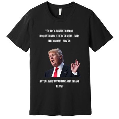 MotherS Day Fantastic Mom Trump Premium T-Shirt