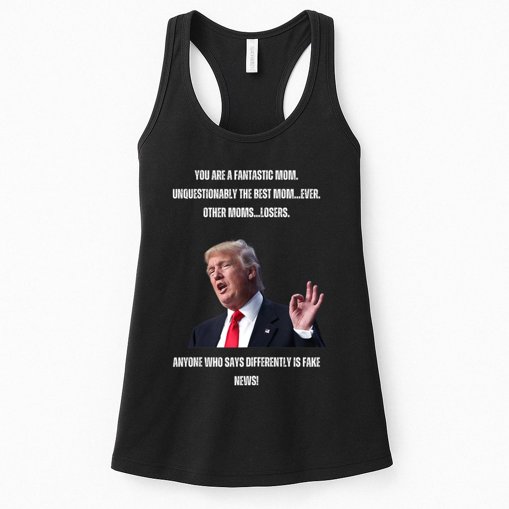 MotherS Day Fantastic Mom Trump Womens Tank Top
