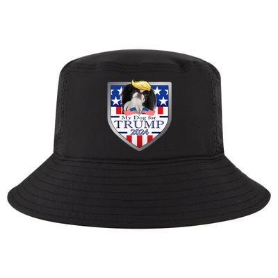 My Dog For Trump 2024 Japanese Chin Cool Comfort Performance Bucket Hat