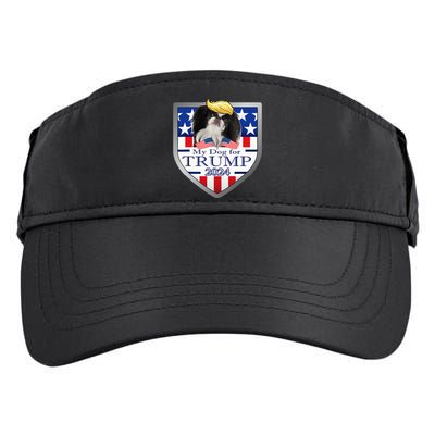 My Dog For Trump 2024 Japanese Chin Adult Drive Performance Visor