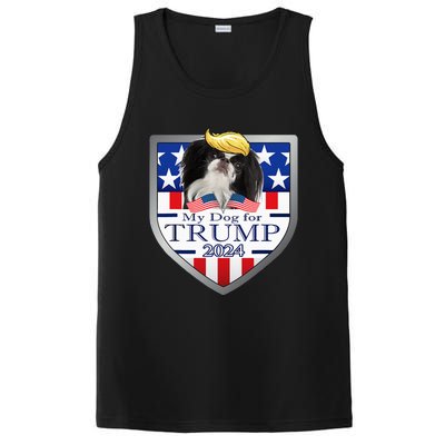 My Dog For Trump 2024 Japanese Chin PosiCharge Competitor Tank