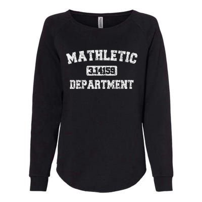 Mathletic Department Funny Math Teacher Gifts Womens California Wash Sweatshirt