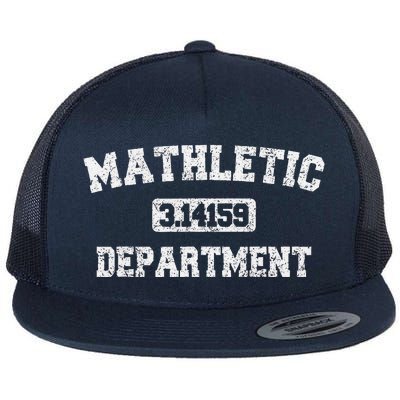 Mathletic Department Funny Math Teacher Gifts Flat Bill Trucker Hat