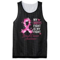 My Daughter’s Fight Is My Fight Breast Cancer Awareness Mesh Reversible Basketball Jersey Tank