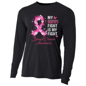 My Daughter’s Fight Is My Fight Breast Cancer Awareness Cooling Performance Long Sleeve Crew