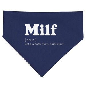 Milf Definition Fit Hot Mom Milf For MotherS Day Funny USA-Made Doggie Bandana