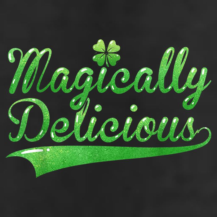Magically Delicious Funny Irish St Patrick's Day Women Adult Drive Performance Visor
