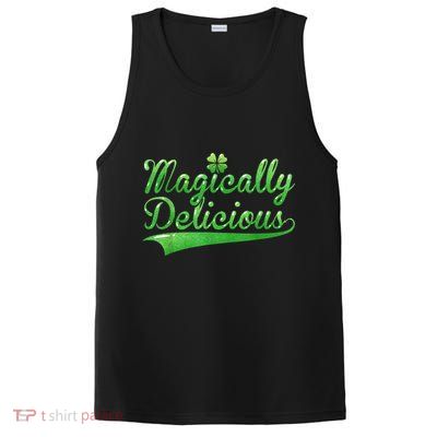 Magically Delicious Funny Irish St Patrick's Day Women PosiCharge Competitor Tank