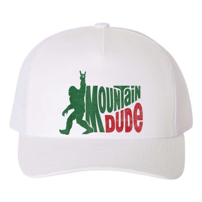 Mountain Dude Funny Bigfoot Sasquatch Hiking Gift Yupoong Adult 5-Panel Trucker Hat