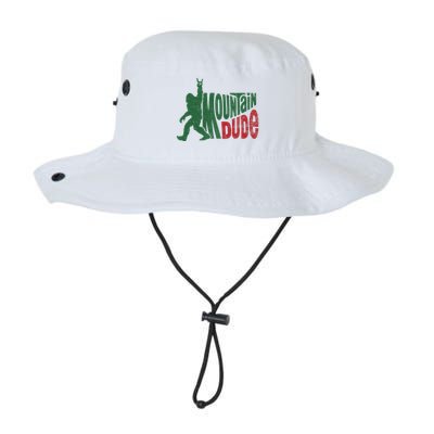 Mountain Dude Funny Bigfoot Sasquatch Hiking Gift Bucket Hat