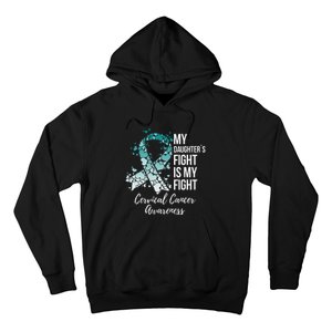 My Daughter’s Fight Is My Fight Cervical Cancer Awareness Hoodie