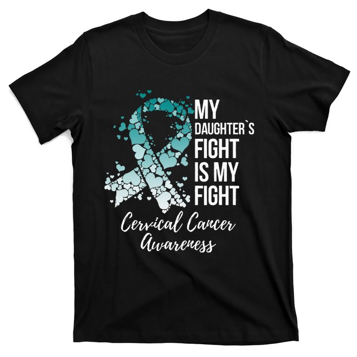 My Daughter’s Fight Is My Fight Cervical Cancer Awareness T-Shirt