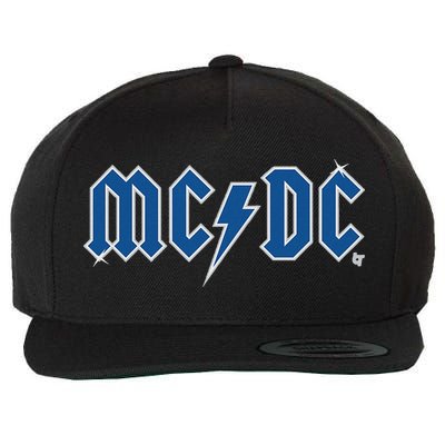 Mcdc Detroit Football Wool Snapback Cap