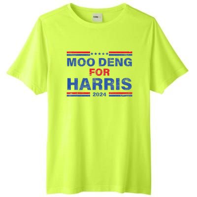 Moo Deng For Harris Kamala Harris Supporter Tall Fusion ChromaSoft Performance T-Shirt