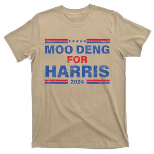 Moo Deng For Harris Kamala Harris Supporter T-Shirt