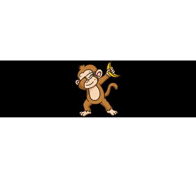 Monkey Dabbing Funny Bumper Sticker