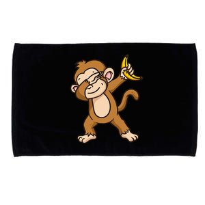 Monkey Dabbing Funny Microfiber Hand Towel