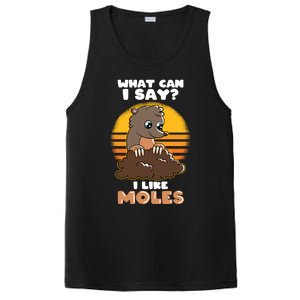 Mole Day Funny Mole Cute Mole I Like Moles Gift PosiCharge Competitor Tank