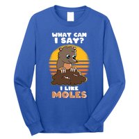 Mole Day Funny Mole Cute Mole I Like Moles Gift Long Sleeve Shirt