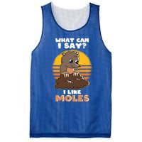 Mole Day Funny Mole Cute Mole I Like Moles Gift Mesh Reversible Basketball Jersey Tank